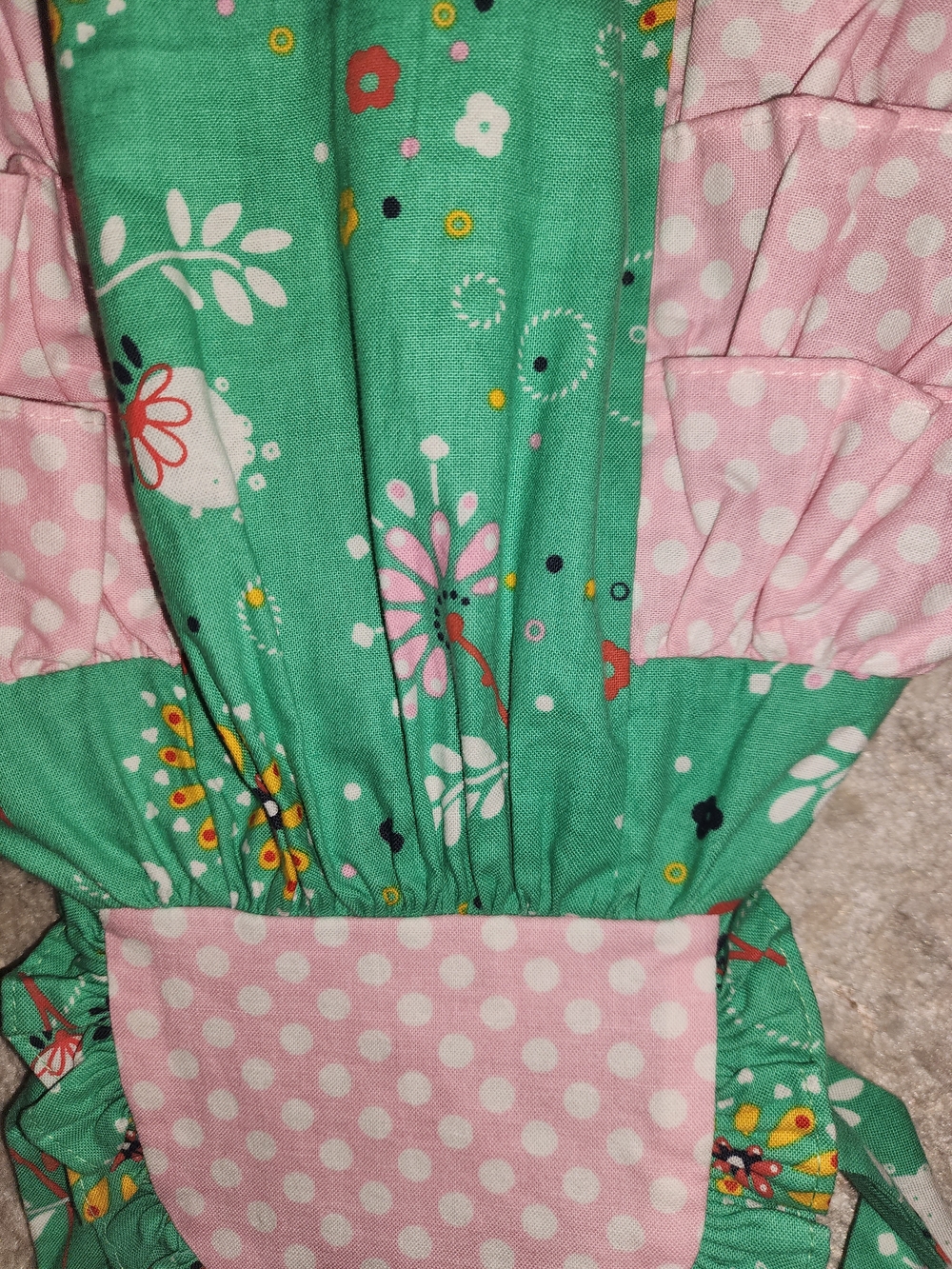 Ric Rac Ruffle Romper Size 0/3m - Picture 3 of 5